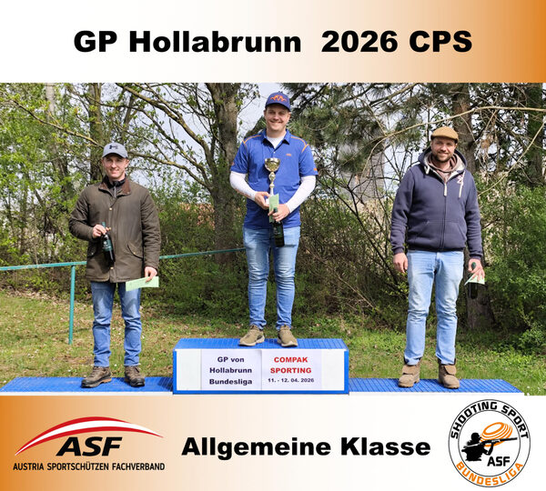 Podium Allgemeine Klasse